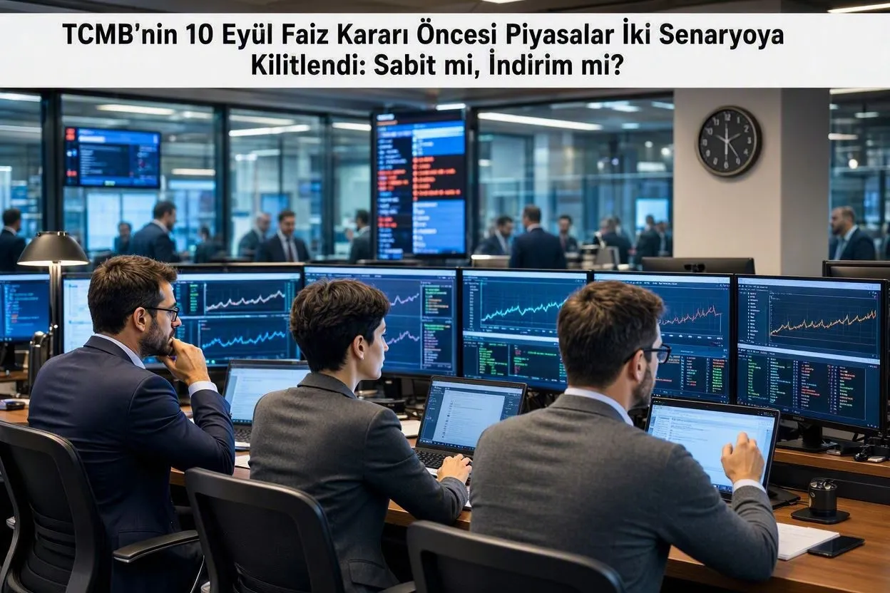 TCMB'den Kritik Faiz Kararı Geliyor: Piyasalar 10 Eylül'de Nefesini Tuttu