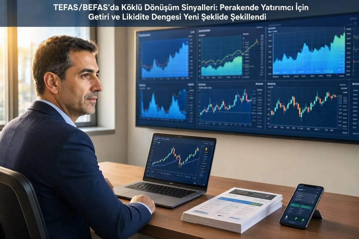 TEFAS/BEFAS’da Köklü Dönüşüm Sinyalleri: Perakende Yatırımcılar İçin Getiri ve Likidite Dengesi Yeni Şekilde Şekillendi