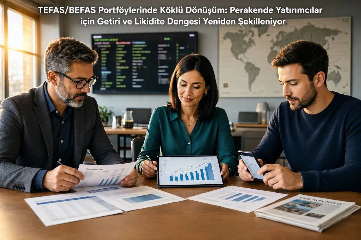 TEFAS/BEFAS’da Köklü Dönüşüm: Perakende Yatırımcılar için Getiri ve Likidite Dengenizde Yeniden Şekillenme