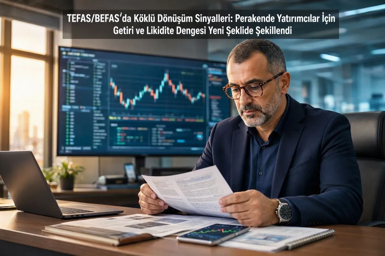 TEFAS/BEFAS penceresindeki köklü dönüşüm: Perakende yatırımcılar için getiri ve likidite dengesi yeniden şekilleniyor