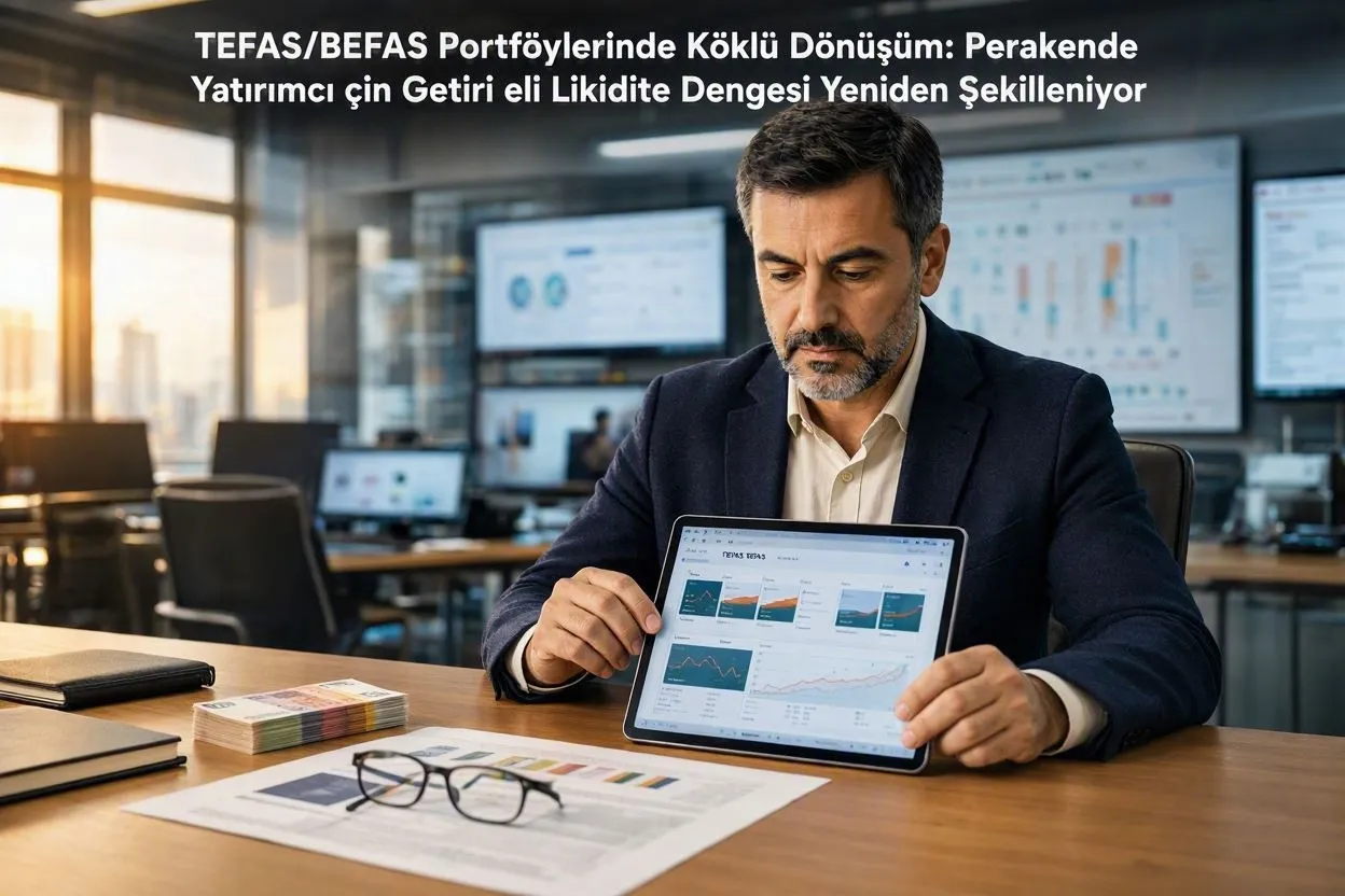TEFAS/BEFAS Portföylerinde Köklü Dönüşüm: Perakende Yatırımcılar için Getiri ve Likidite Dengesi Yeniden Şekilleniyor