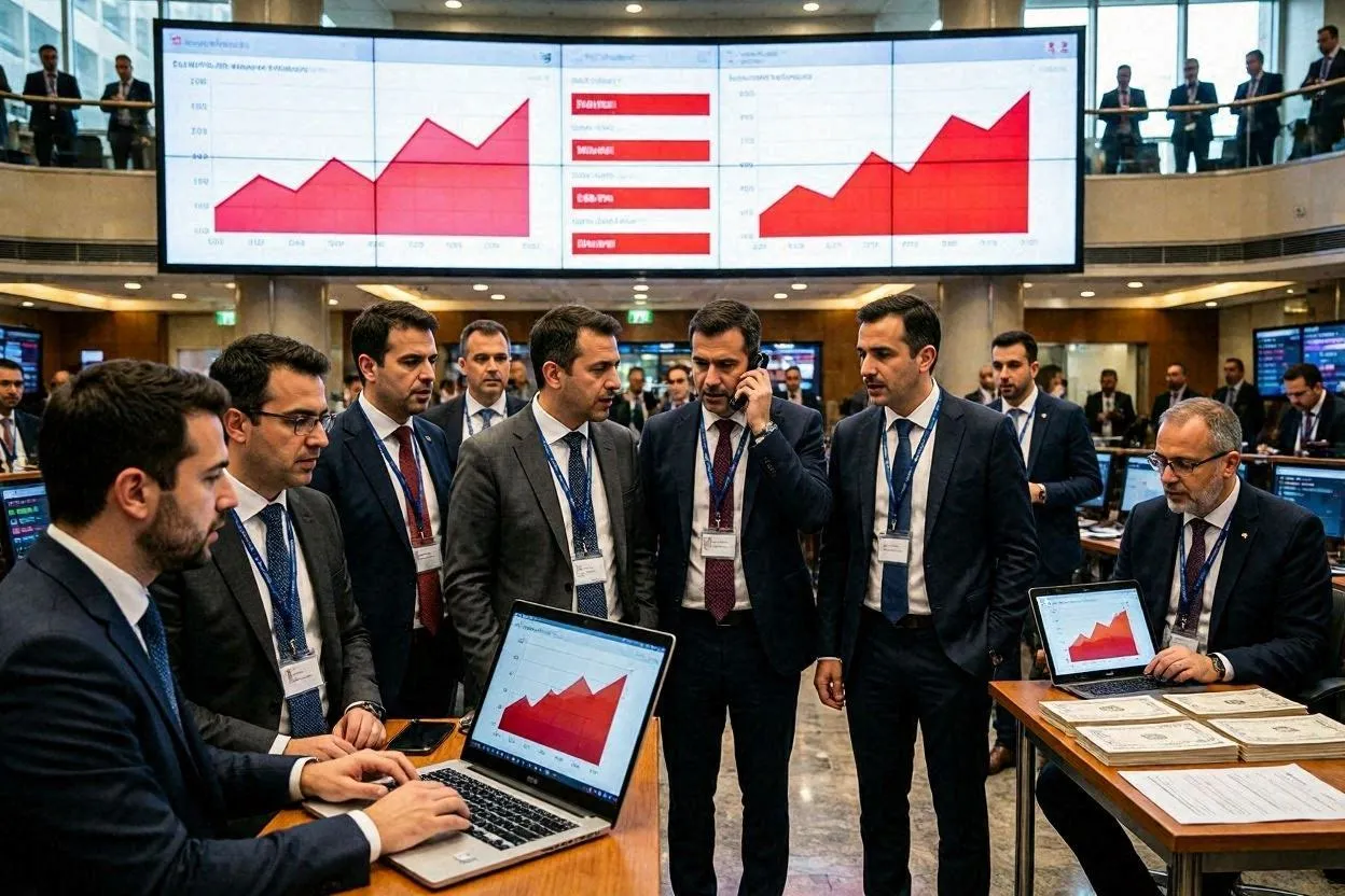 Siyasi Şok Borsa İstanbul'u Vurdu: BIST 100 Devre Kesiciyle Karşılaştı, Tahvillerde Sert Satış