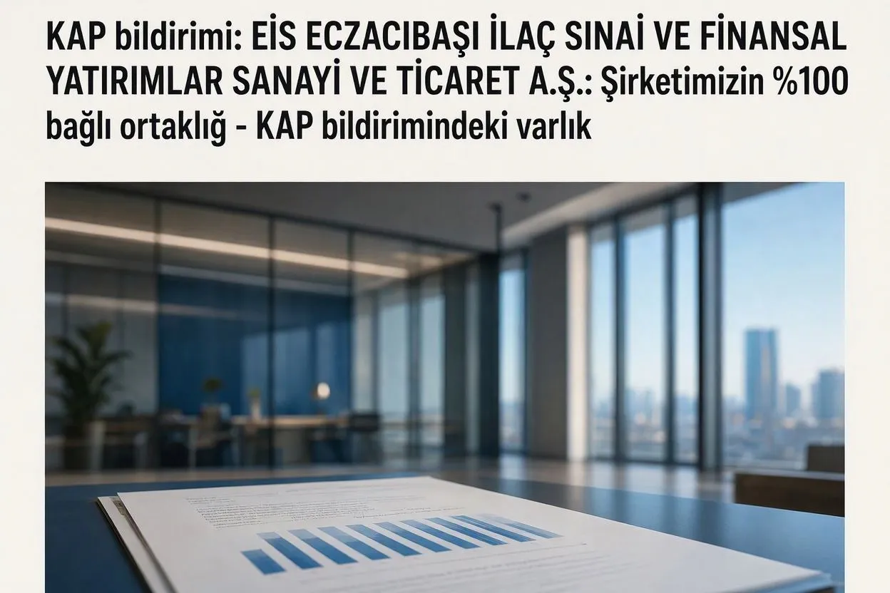 KAP bildirimi: KİLER HOLDİNG A.Ş.: Bedelsiz Sermaye ;Artırımı Başvurumuzun Onayı hk. - KAP bildirimindeki varlık
