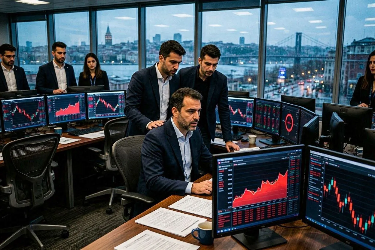Siyasi Karar Borsa İstanbul'u Sert Düşüşe Sürükledi: BIST 100 Devre Kesiciyle Karşı Karşıya