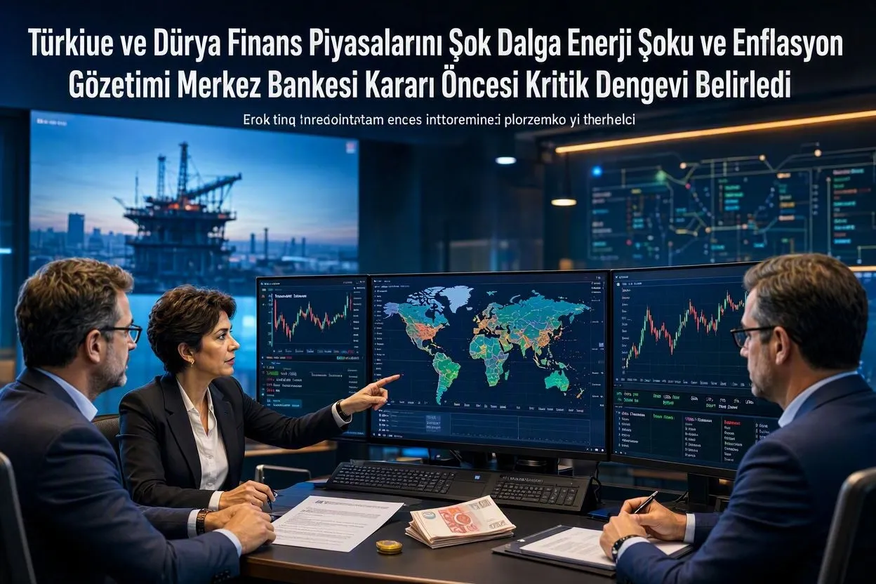Türkiye ve Küresel Piyasalarda Enerji Şoku ve Enflasyon Gözetimiyle Belirlenen Yeni Denge: Merkez Bankası Kararı Öncesi Kritik Bekleyiş