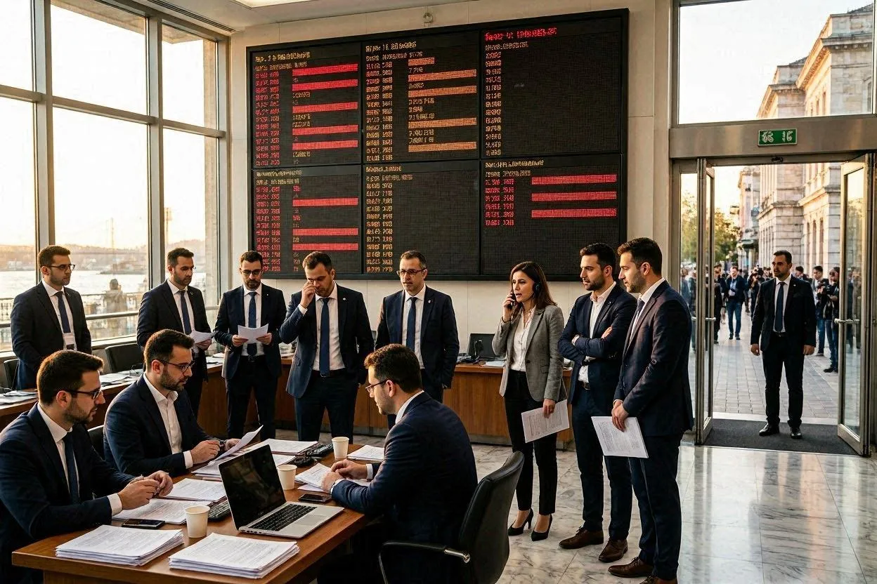 Siyasi Karar Şoku Borsa İstanbul'u Vurdu: BIST 100 Devre Kesiciyle Karşılaştı