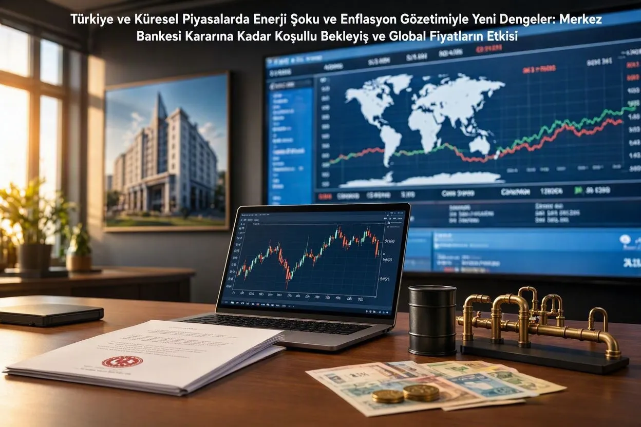 Türkiye ve Dünya Finans Piyasalarını Şok Dalga: Enerji Şoku ve Enflasyon Gözetimi Merkez Bankası Kararı Öncesi Kritik Dengeyi Belirledi